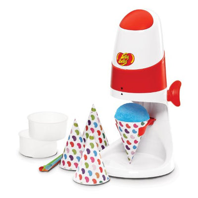 Jelly Belly JB15315 Electric Ice Shaver With Bonus Cone Cups & Straws, White