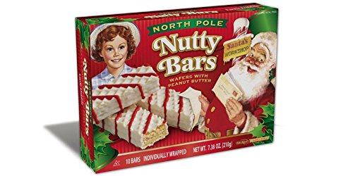 Little Debbie North Pole Nutty Bars 2 Pack