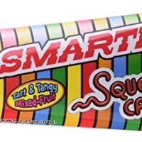 Smarties Tangy Mixed Fruit Liquid Squeeze Candy Tubes - 12 Ct. Case