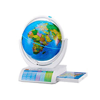 Oregon Scientific SG338R Smart Globe Explorer AR Educational World Geography Kids-Learning Toy Space Planet Science Earths Inner Core Bluetooth Pen