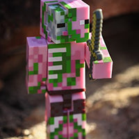 Minecraft Zombie Pigman Figure Pack