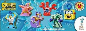 MCDONALDS SPONGEBOB OUT OF WATER HAPPY MEAL TOYS - COMPLETE SET PRE-ORDER