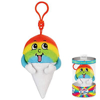 Whiffer Sniffers Willy B. Chilly Snowcone Scented Plush Backpack Clip