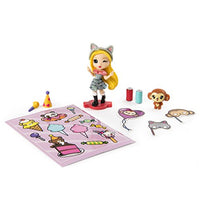 Party Popteenies - Double Surprise Popper, with Confetti, Collectible Mini Doll and Accessories, for Ages 4 and Up (Styles May Vary)