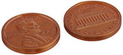 School Smart-85148 United States Realistic Play Money, Pennies - Assorted Color , 3/8 in