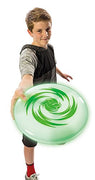 NightZone Horizon Light Up Disc by Toysmith - Flying Disk Toy with LED Lights for Outdoor Active Play Sport of Catch - A Great Gift for Kids & Teens, Boys & Girls