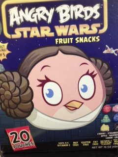 Angry Birds Star Wars Fruit Snacks Net Wt 16 Oz 2 0f 5 Princess Lea