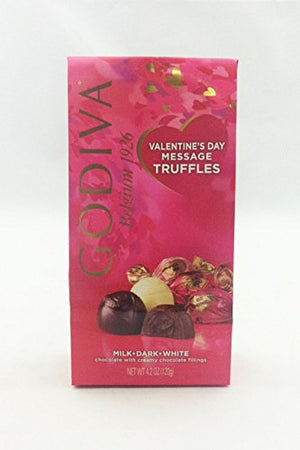 Godiva Chocolate 10890 Valentine's Day Message Truffles