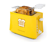 Nostalgia TCS2 Grilled Cheese Toaster with Easy-Clean Toaster Baskets and Adjustable Toasting Dial