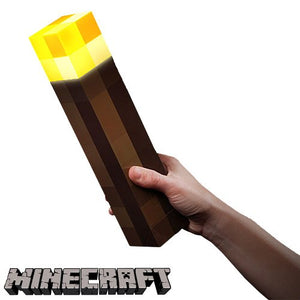 ThinkGeek Minecraft Light-Up Wall Torch - Mounts To Your Wall - Officially Licensed Minecraft Collectible