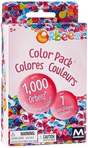 Orbeez Color Pack Refill Kit - 7 Colors - Includes 1,000