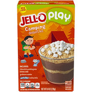 JELL-O Play Camping S'Mores Creations Pudding Dessert Kit (8.4 oz Boxes, Pack of 6)