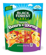 Black Forest Gummy Bears & Gummy Worms Candy, 36 Ounce Bag