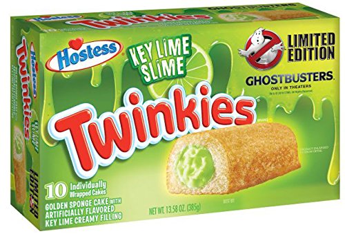 Hostess Ghostbusters Key Lime Slime Twinkies - LIMITED EDITION