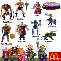 Mcdonalds (Complete Set of 8) Masters of the Universe