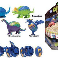 Dinosaur Puzzled Eggs - 6 Dinosaur Egg Included (Transforms from egg to Dino!)