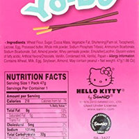 Hello Kitty Yo Bo Chocolate Dip Biscuits Sticks
