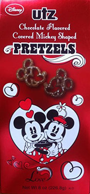 Mickey & Minnie Chocolate Flavored Pretzels