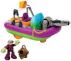Teenage Mutant Ninja Turtles Pre-Cool Half Shell Heroes Dive Boat with Diver Donatello Bathtub Vehicles and Figure