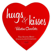 Hugs & Kisses Heart Assorted Valentine's Chocolates Gift Box (14 ounce)