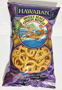 Hawaiian, Sweet Maui Onion Rings, Crispy Golden Rings, 4oz Bag (Pack of 3)