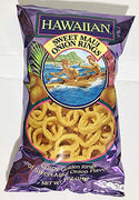 Hawaiian, Sweet Maui Onion Rings, Crispy Golden Rings, 4oz Bag (Pack of 3)