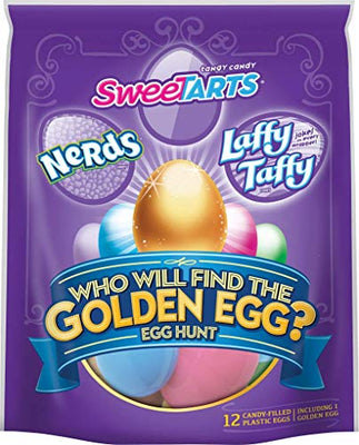 Wonka Egg Hunt with a Golden Egg, 12 Count, 3.4 Ounce