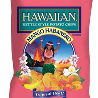 Hawaiian, Kettle Style Potato Chips, Mango Habanero, 7.5oz Bag (Pack of 3)