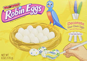 WHOPPERS ROBIN EGGS Candy, Decorate Your Own Eggs (Malted Milk Candy in a Crunchy Shell), 6 Ounce Box