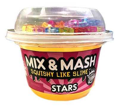 Compound Kings CK-110296 Mix n Mash Yogurt Cup Stars, Yellow