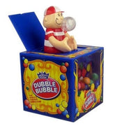 Dubble Bubble Jack In The Box Musical Gumball Machine with Gumballs