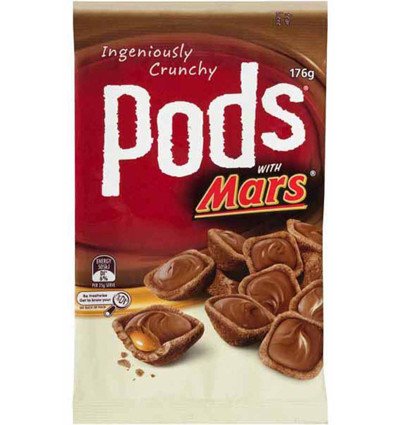 Mars Pods Mars 160g x 8