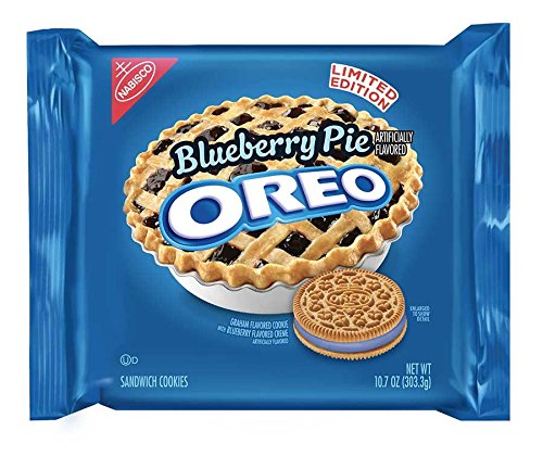 Oreo New Limited Edition Blueberry Pie Oreo 10.7oz (1 Pack)