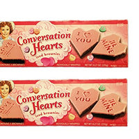 Little Debbie Valentine Conversation Hearts Iced Brownies 2 Boxes of 5 Brownies