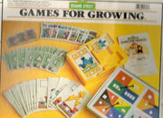 CTW Sesame Street Preschool Games for Growing (Shapes)-- an Educational Set of Games Ages 3 and Up, 1 to 4 Players, Includes Parent Teaching Guide, No. 8013 (Vintage 1986)