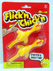 Toysmith 8096 Chicken Flingers Stretchy Flings Toy 2 Count