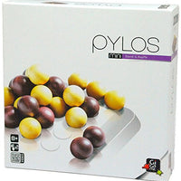Gigamic - Pylos Mini - Travel size easy to carry, Modern classic abstract strategy game, 2 players, in wood