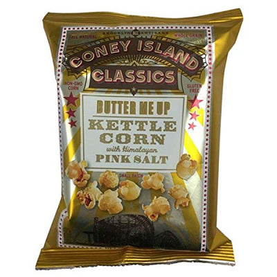 Coney Island Butter Me Up Kettle Corn Popcorn 1.5 oz Bags -Pack of 36