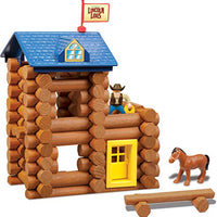 LINCOLN LOGS - Horseshoe Hill Station - 83 Pieces - Ages 3+ Preschool  Education Toy