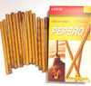 Lotte Pepero Nude Chocolate-Filled Biscuit Sticks 1.76 Oz (Pack of 10)