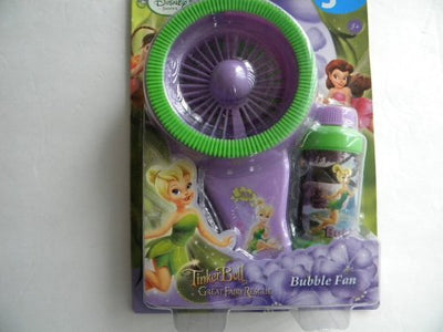 Disney Fairies Tinkerbell Bubble Fan Great Fairy Rescue
