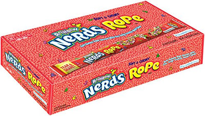 Nerds Rope Rainbow Candy 0.92 Ounce Package 24 Count (Pack of 1)