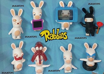 Mcdonalds 2015 Rabbids Complete Set Of 8