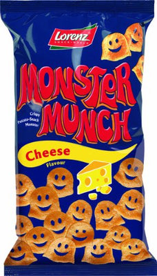 Lorenz Monster Munch Cheese Flavour, 2.6 Ounce (Pack of 25)