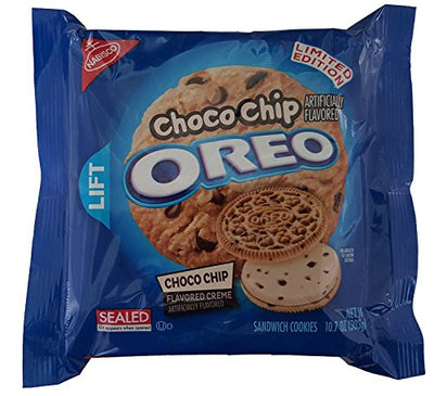 Oreo Seasonal Choco Chip Sandwich Cookies, 10.7 Ounce (Pack of 2 )