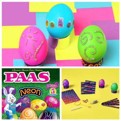 PAAS Neon Fun Expressions Easter Dye Decorating Kit