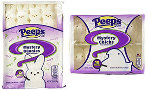 Peeps Mystery Flavor Chicks and Bunnys Candy - 2 Pack