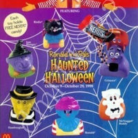 McDonalds - Haunted Halloween Happy Meal Set - 1998