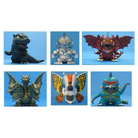 Godzilla Chibi Super Deformed Mini Figure 6-Pack