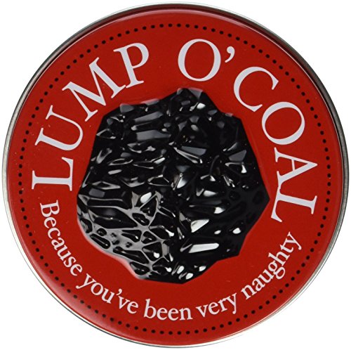 Candy Tin Lump O Coal Coal Shaped Gum